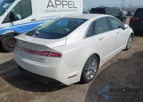 2016 Lincoln Mkz from USA, damaged, VIN 3LN6L2J97GR628878